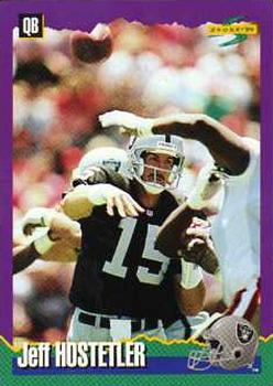 Jeff Hostetler Los Angeles Raiders 1994 Score NFL #184